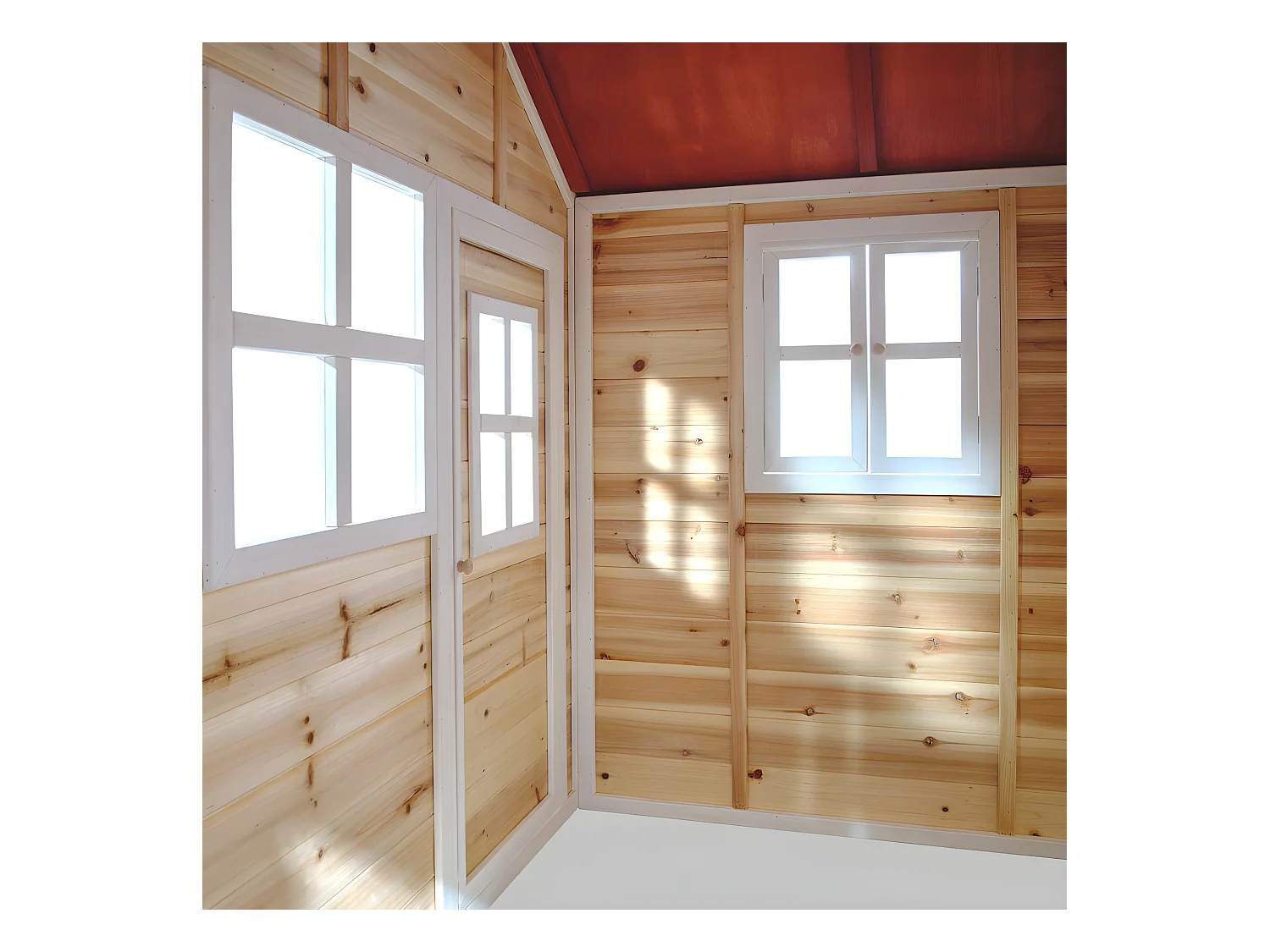 Maisonnette en bois pour enfants Loft 150 Naturel - Exit Toys