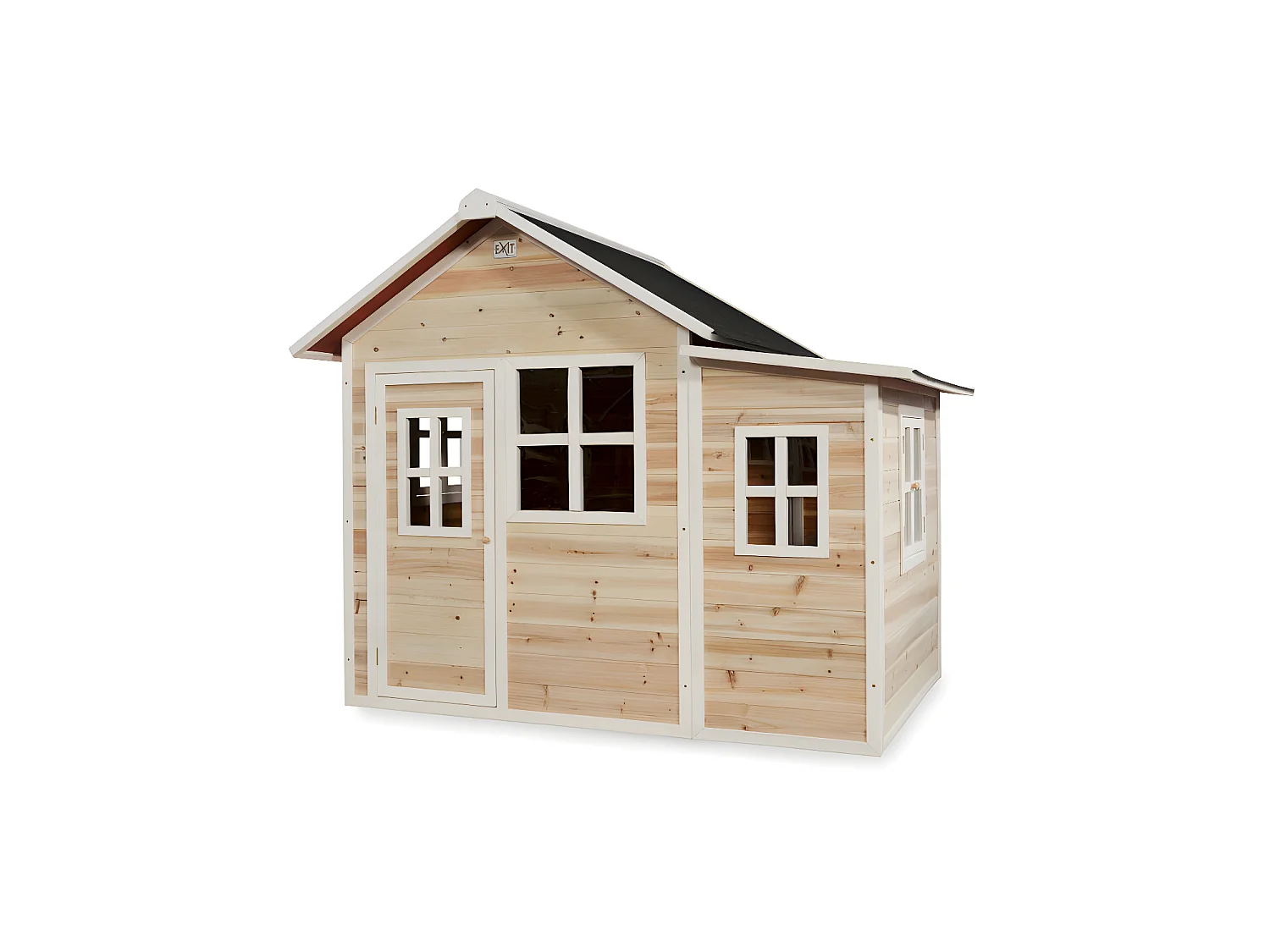 Maisonnette en bois pour enfants Loft 150 Naturel - Exit Toys