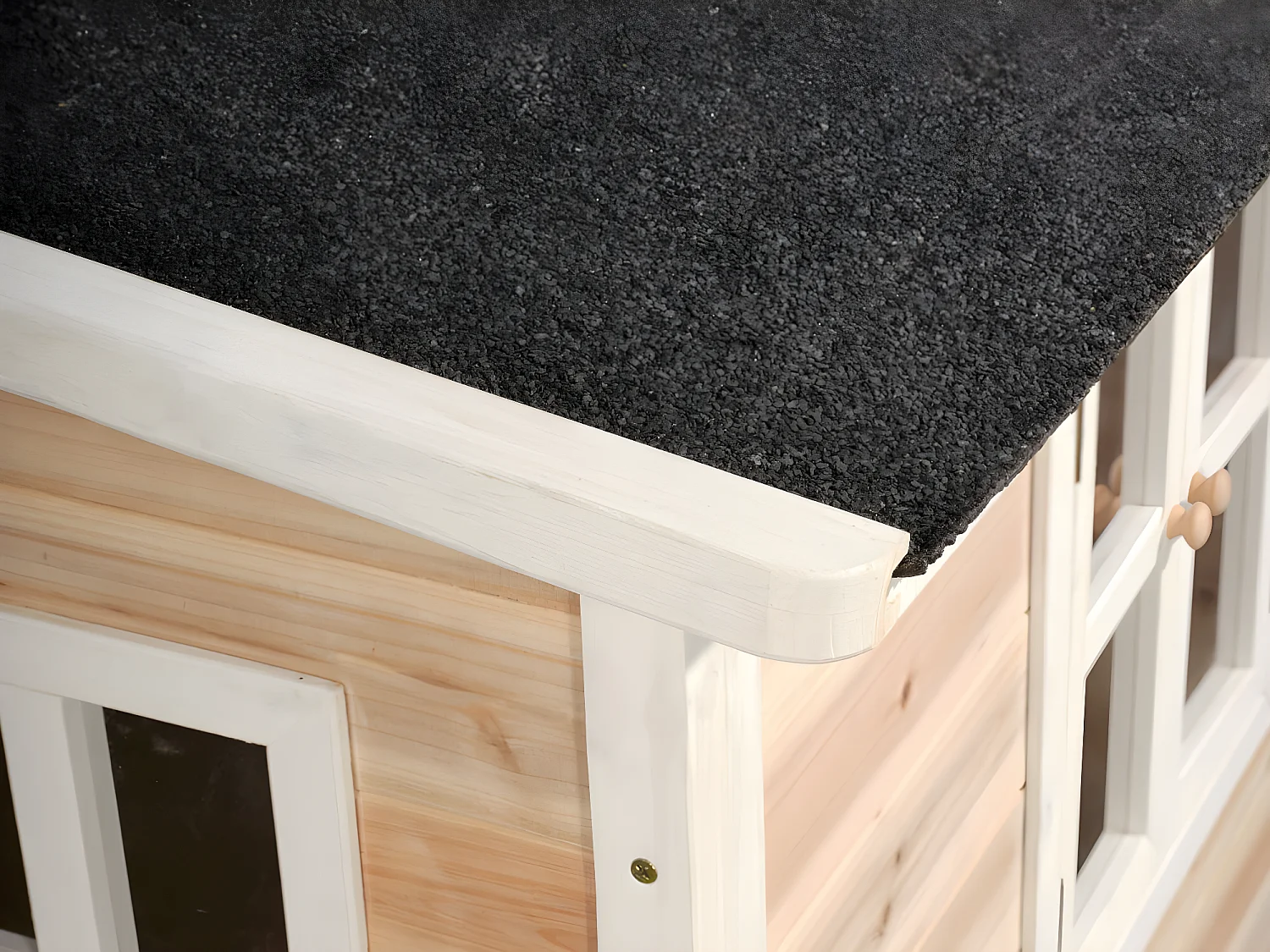 Maisonnette en bois pour enfants Loft 150 Naturel - Exit Toys