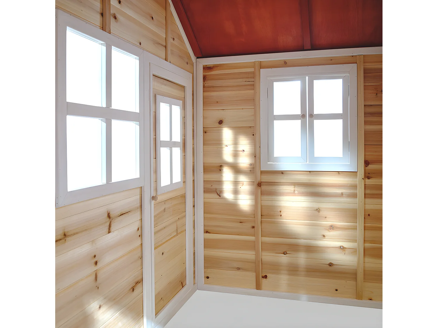 Maisonnette en bois pour enfants Loft 150 Naturel - Exit Toys