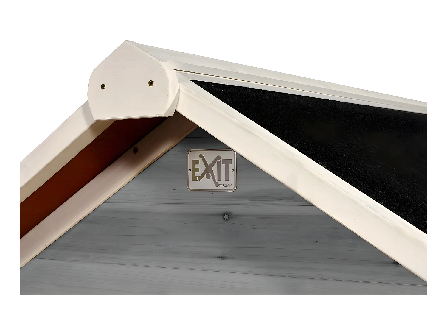 Maisonnette en bois pour enfants Loft 100 Gris - Exit Toys