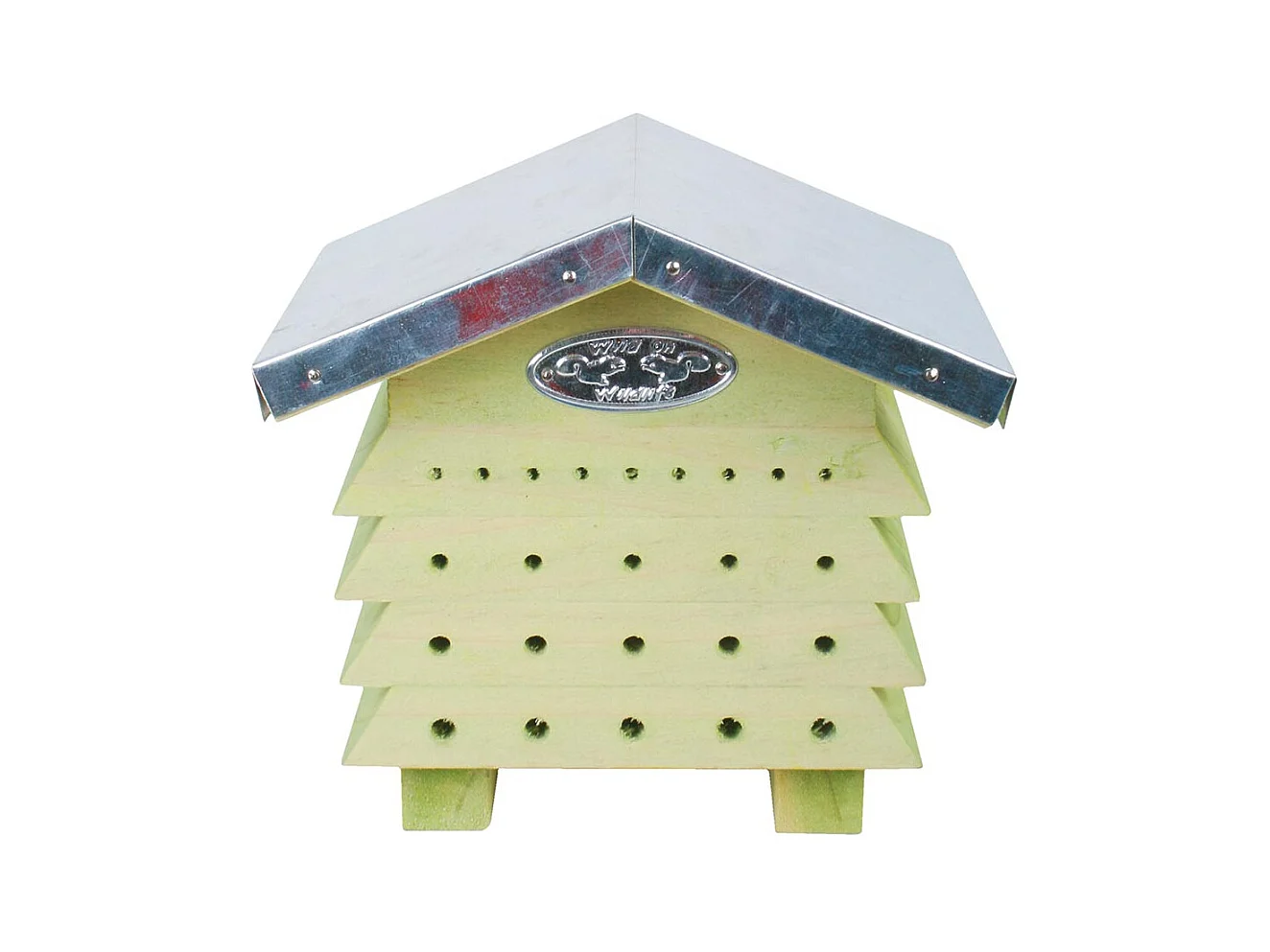 Casa delle api in legno e zinco