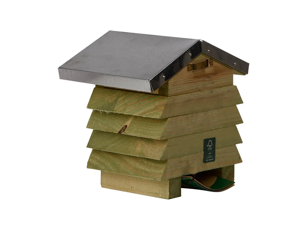 Casa delle api in legno e zinco