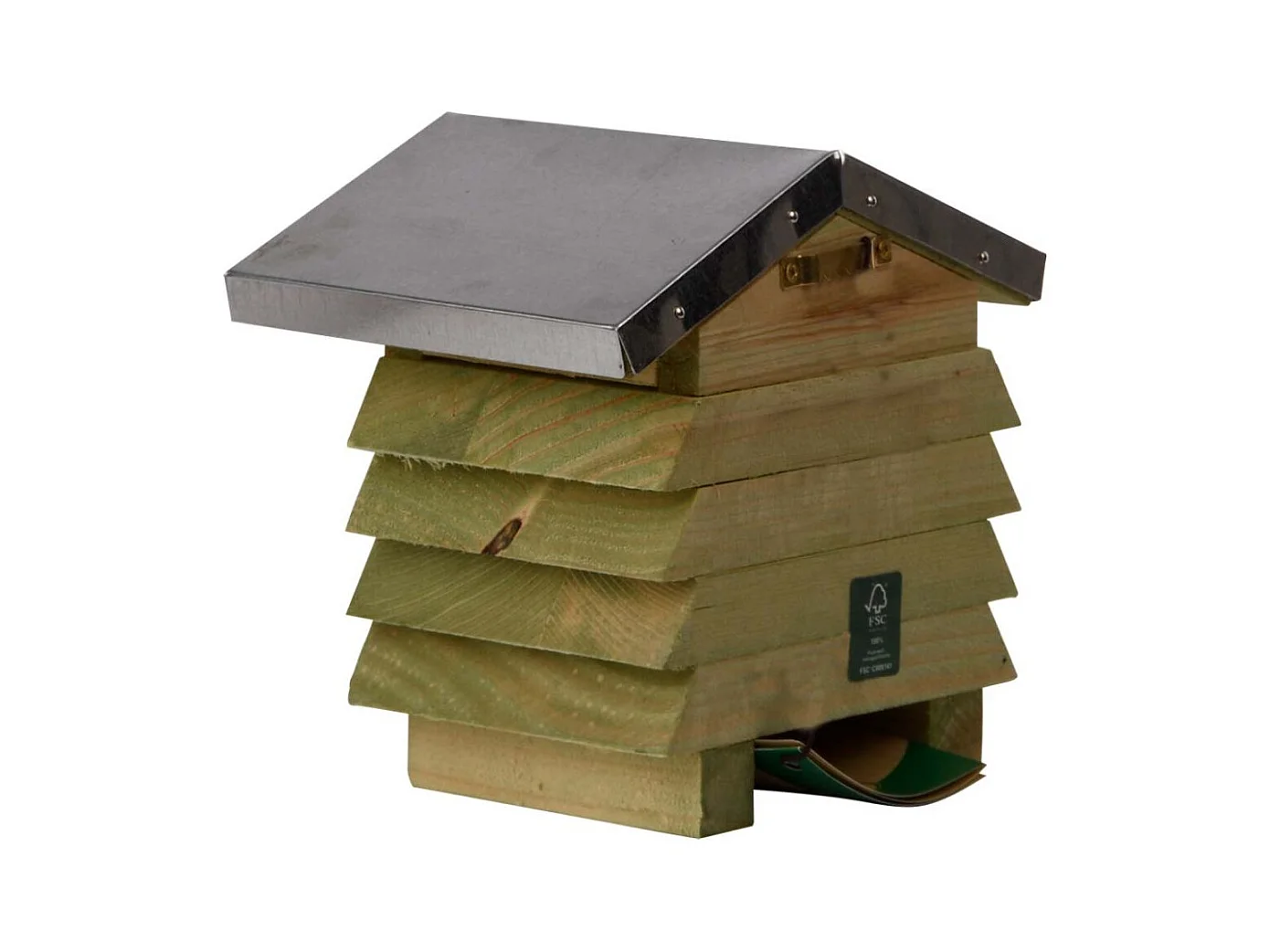 Casa delle api in legno e zinco