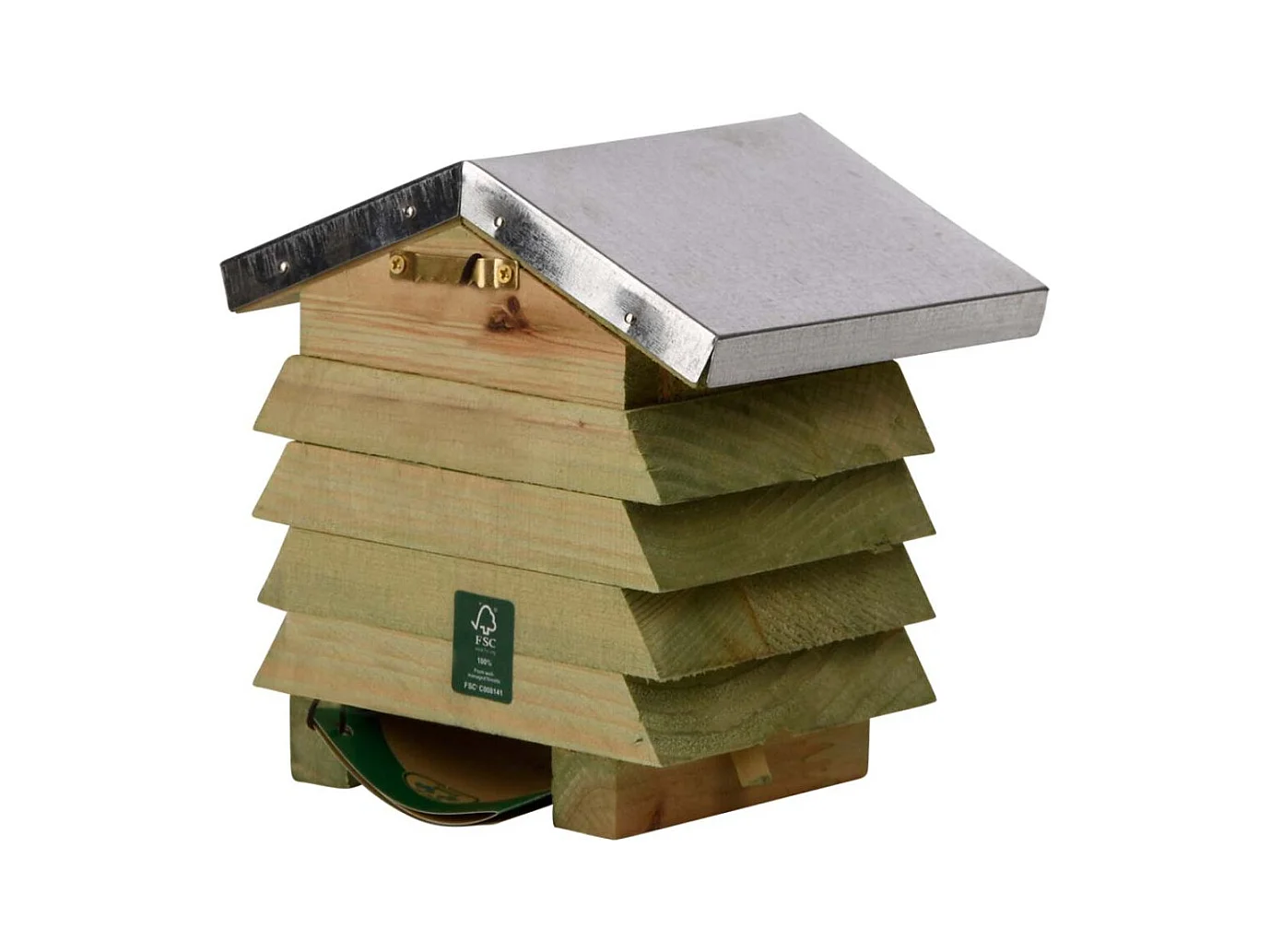 Casa delle api in legno e zinco