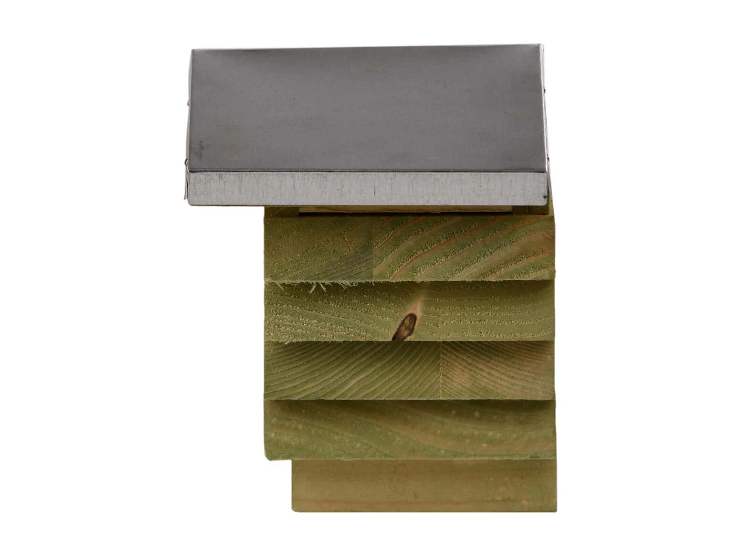 Bienenhaus aus Holz und Zink