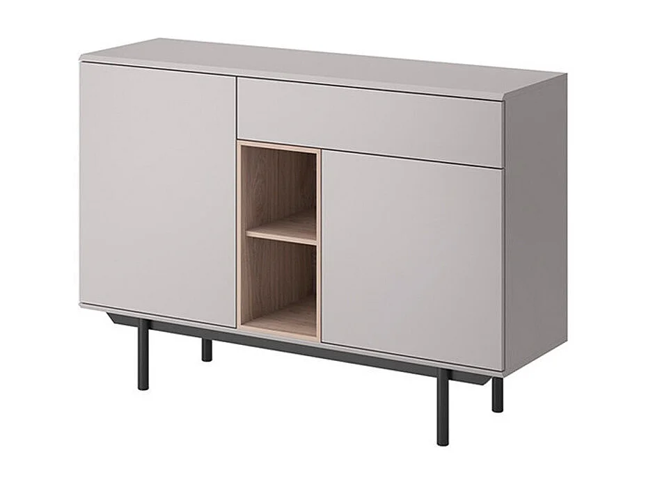 Buffet INOX gris 125 x 89 cm
