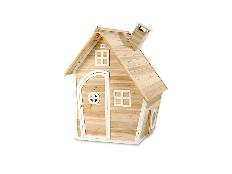 Maisonnette en bois pour enfants Fantasia 100 Naturel - Exit Toys