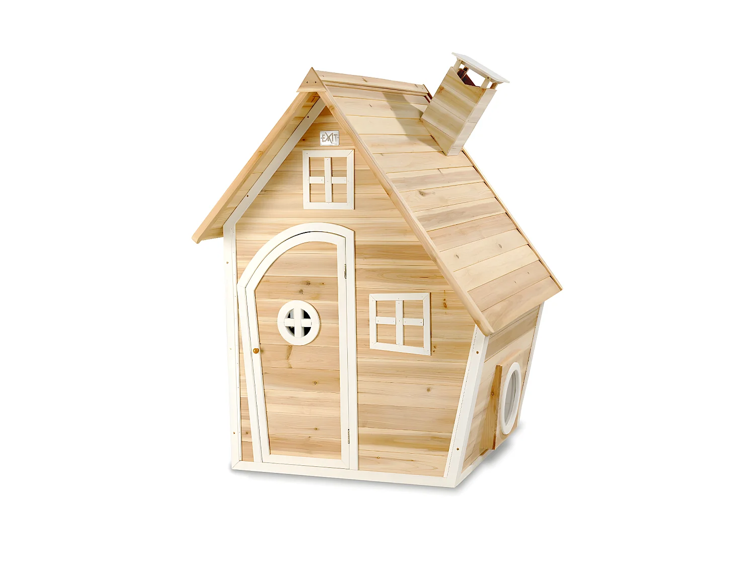 Maisonnette en bois pour enfants Fantasia 100 Naturel - Exit Toys
