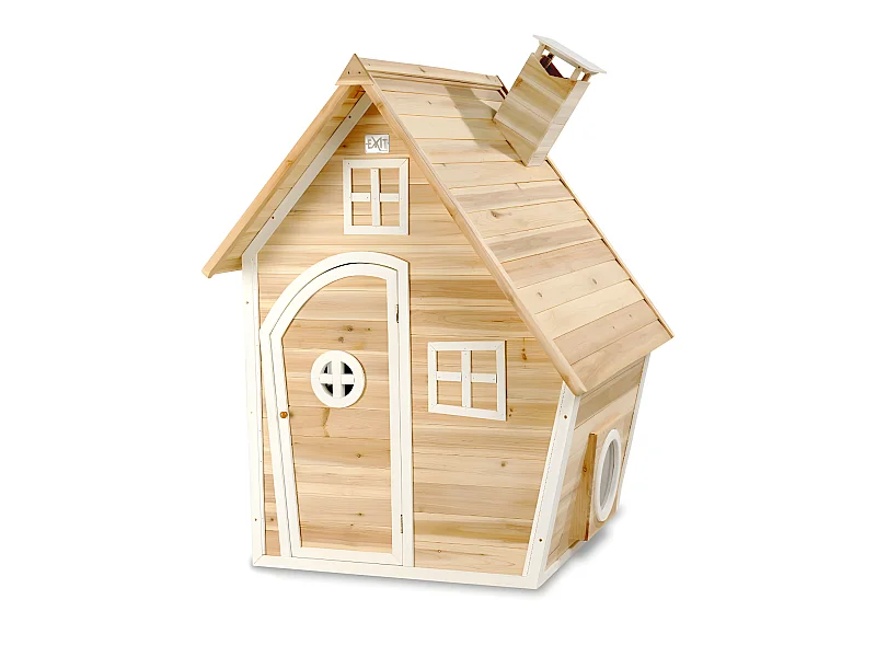 Maisonnette en bois pour enfants Fantasia 100 Naturel - Exit Toys
