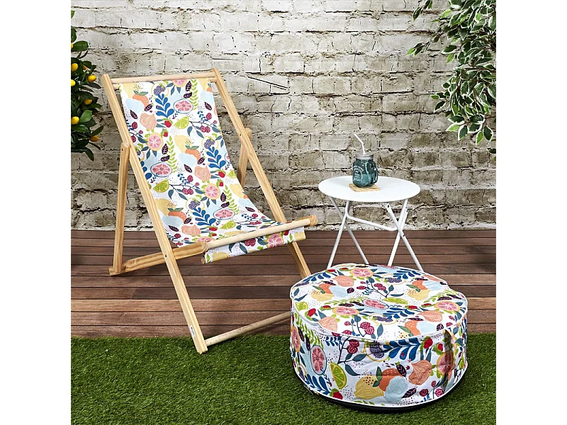 Pouf Gonflable Peps - Lot De 6 Multicolore