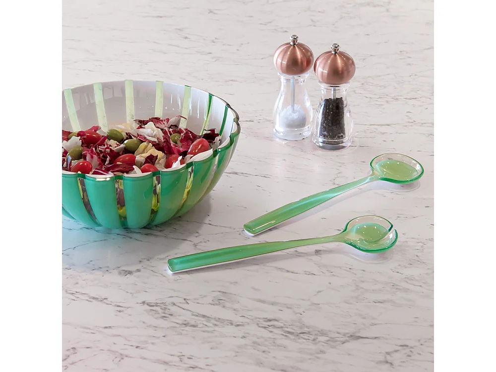 Saladier grace vert 30 cm