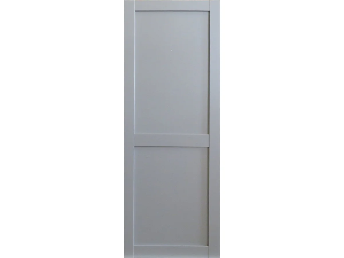 Gd Menuiseries Athena Schuifdeur Met 2 Panelen Ral7035 H204 X L83