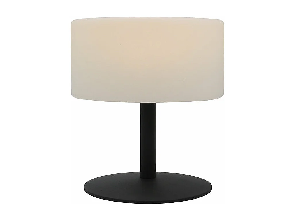 Lampe de table ATLAS Noir Polyéthylène H20CM