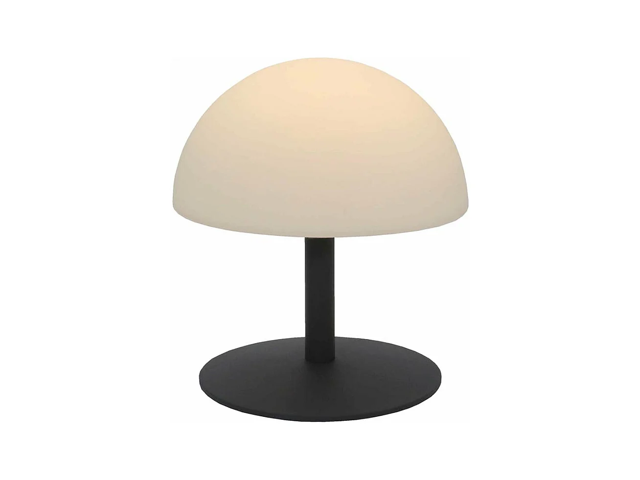 Lampe de table sans fil NEPTUNE Gris Plastique H20cm
