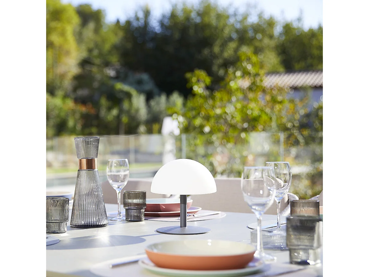 Lampe de table sans fil NEPTUNE ROCK H20cm