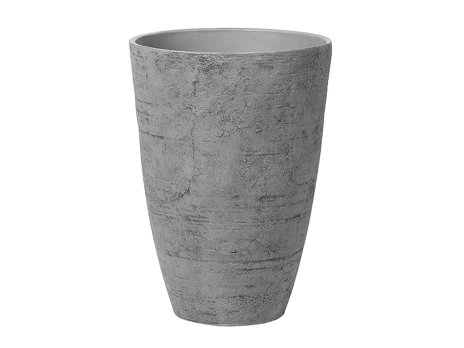 Lot de 2 pots de fleurs CAMIA 43 cm Gris