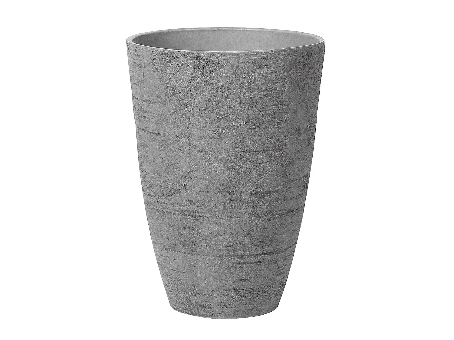 Lot de 2 pots de fleurs CAMIA 43 cm Gris
