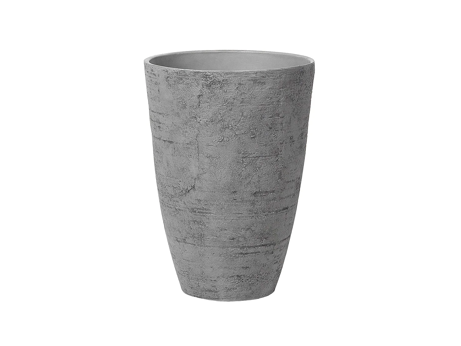 Lot de 2 pots de fleurs CAMIA 43 cm Gris