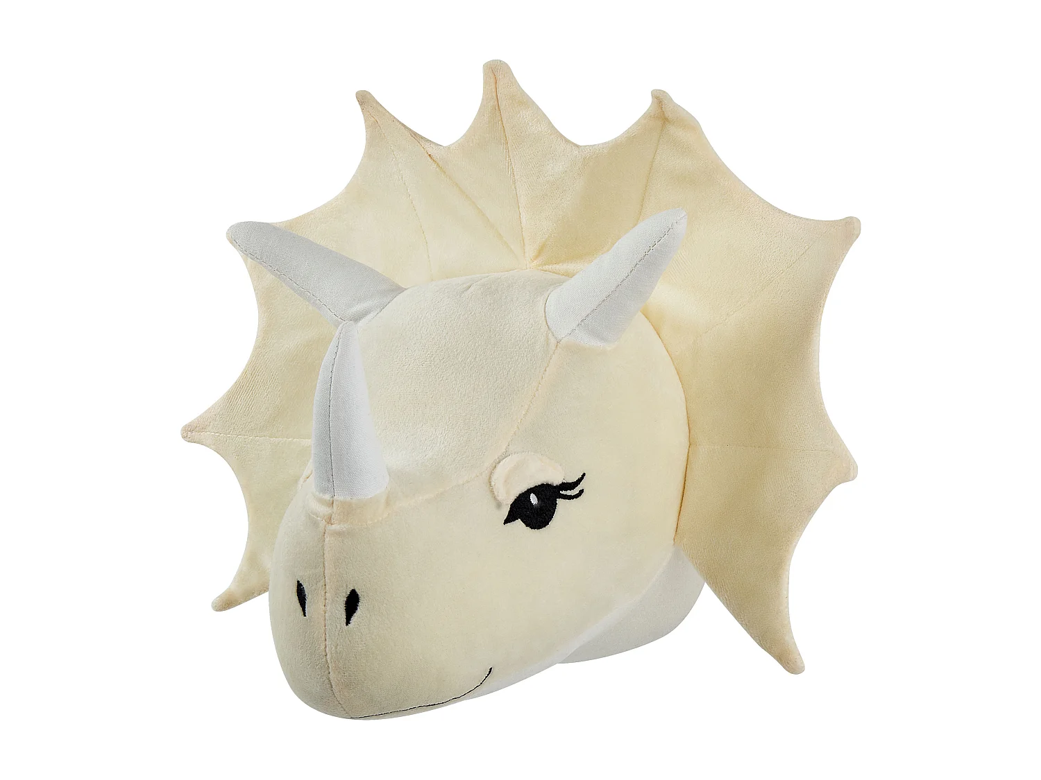 Décoration murale pour enfants Dinosaure REXX Coton 29 cm Beige clair