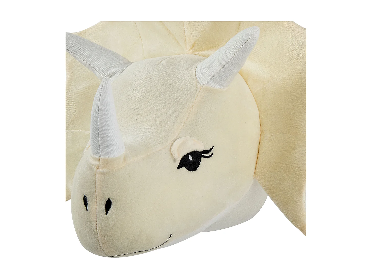 Décoration murale pour enfants Dinosaure REXX Coton 29 cm Beige clair