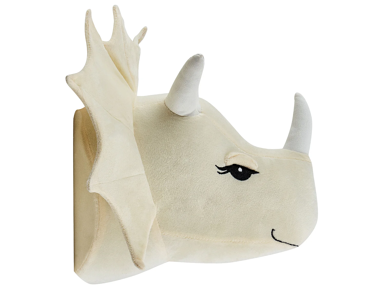 Décoration murale pour enfants Dinosaure REXX Coton 29 cm Beige clair