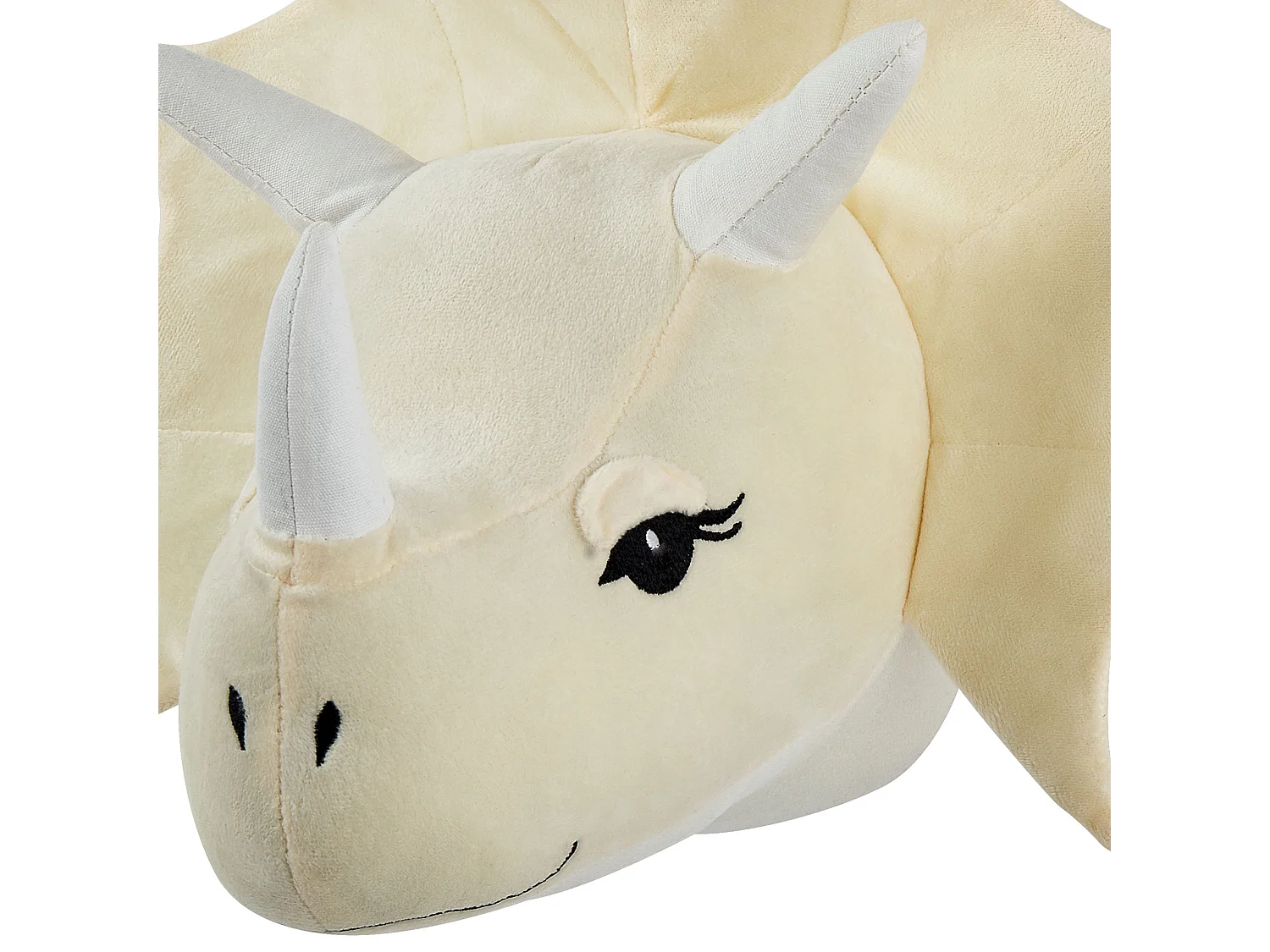 Décoration murale pour enfants Dinosaure REXX Coton 29 cm Beige clair