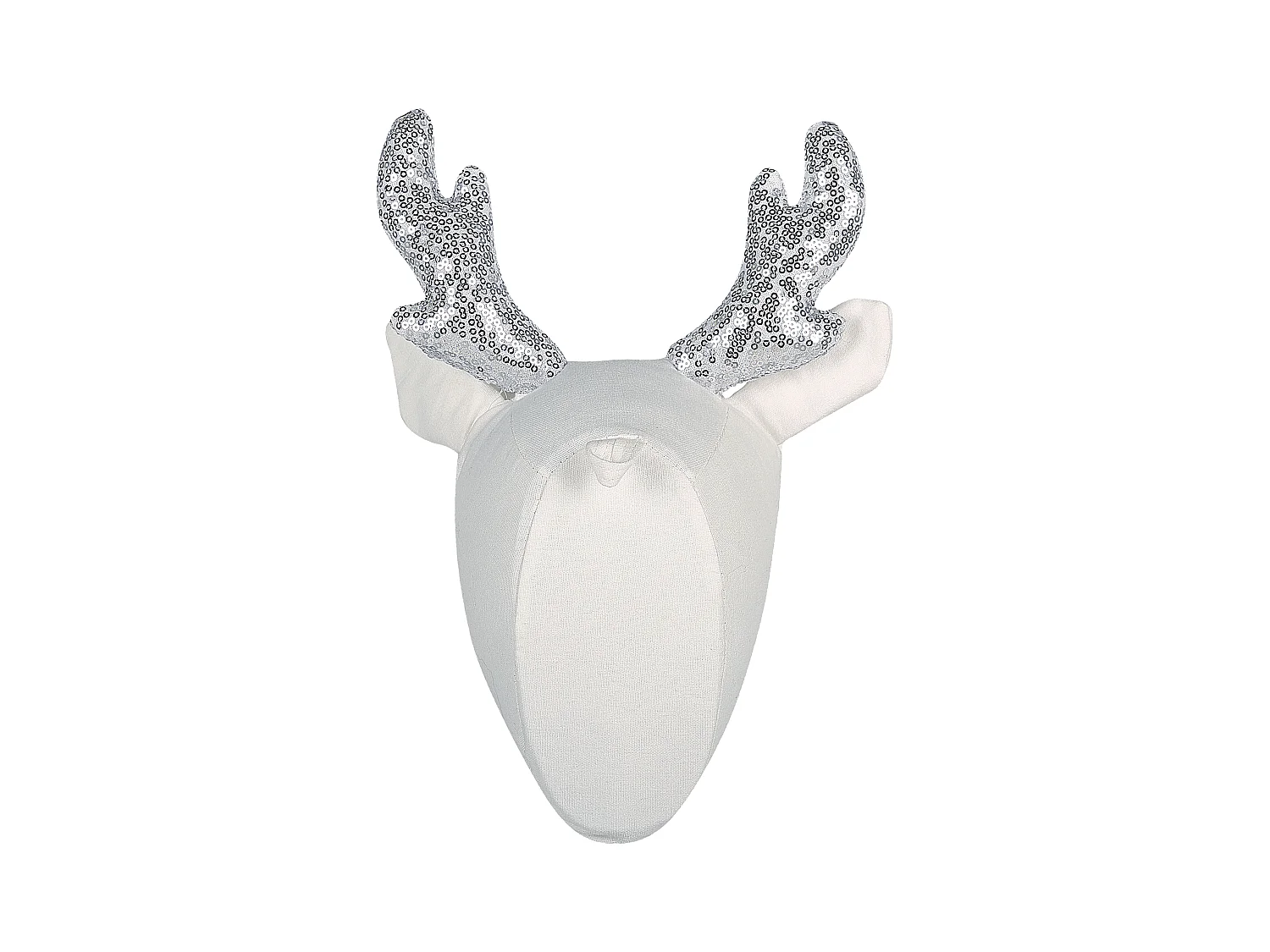 Decorazioni da Parete Cameretta capriolo SUZY Cotone 29 cm Bianco