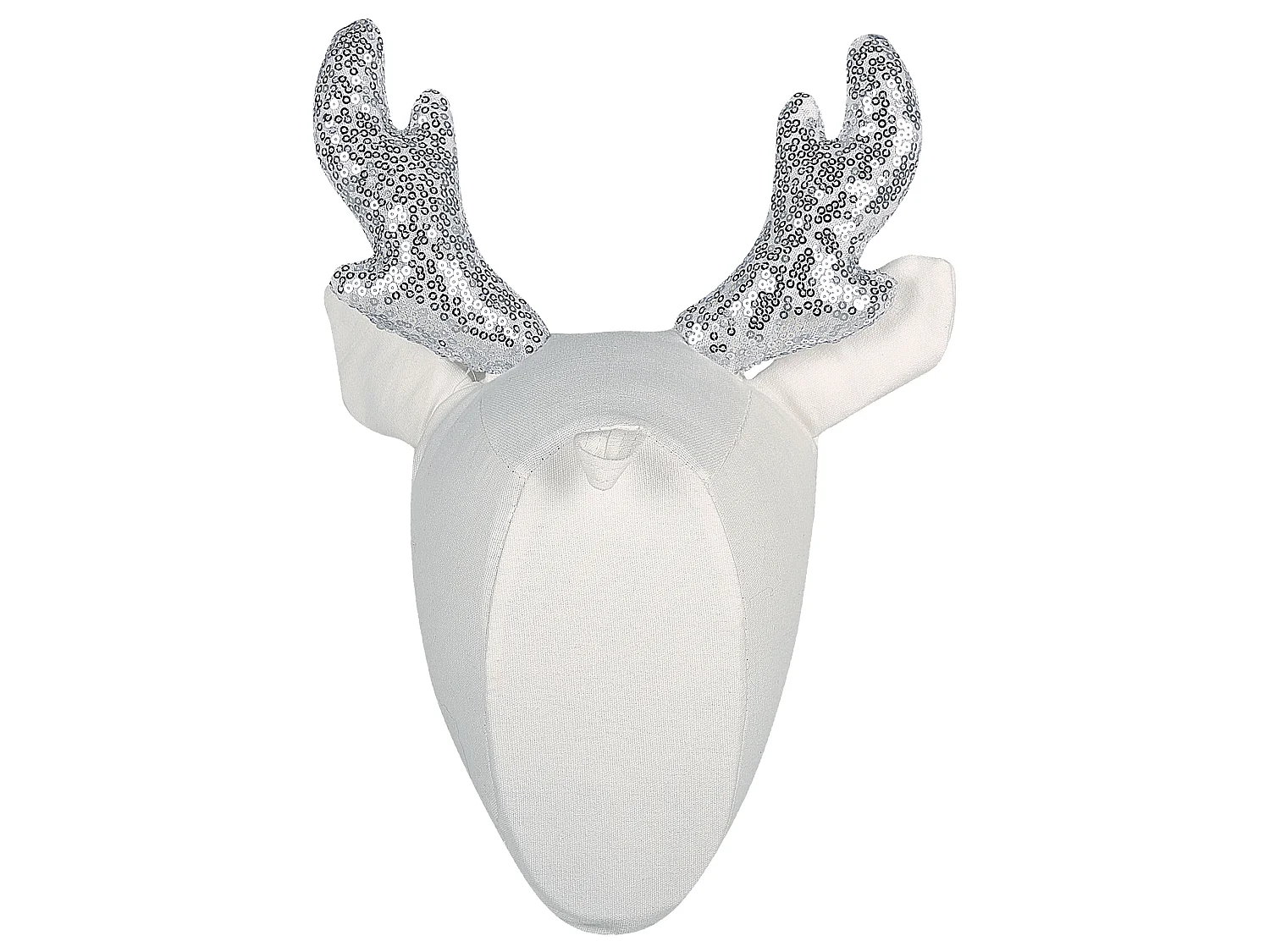 Décoration murale pour enfants Chevreuil SUZY Coton 29 cm Blanc