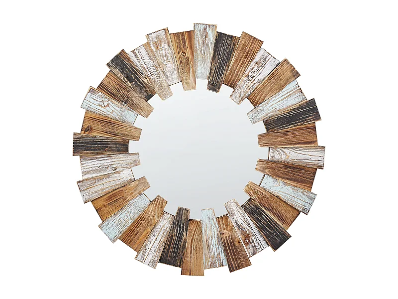 Miroir ECATEPEC 66 cm 66 cm Marron