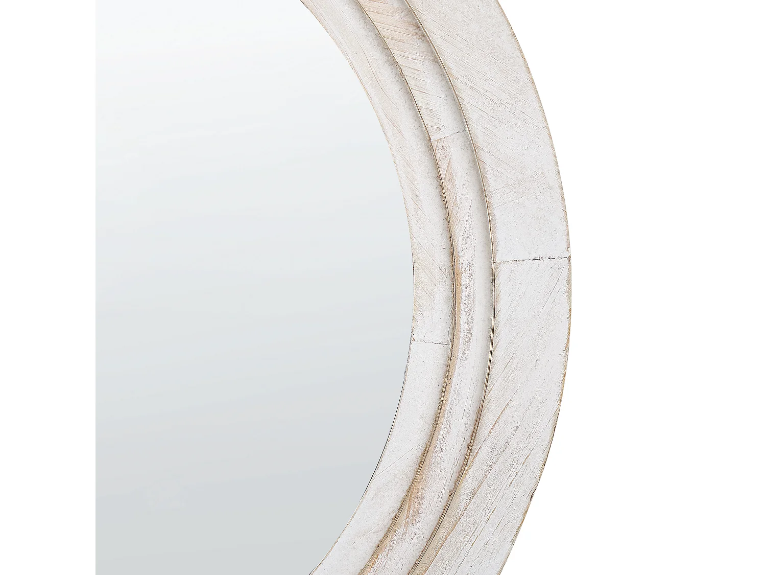 Miroir DELICIAS 60 cm 60 cm Blanc cassé