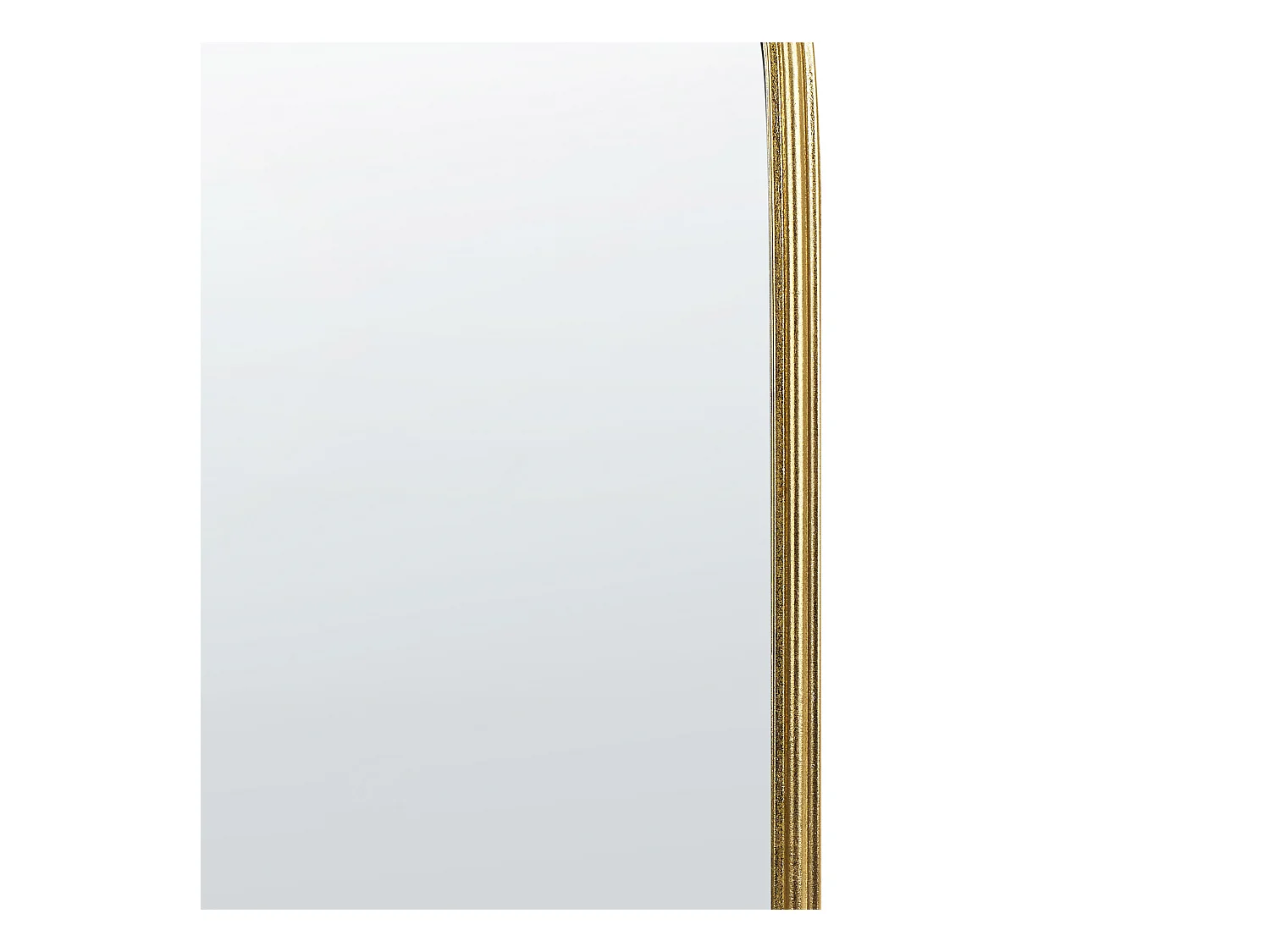 Lustro ścienne ACONCHI 58 cm 104 cm Metal Złoty