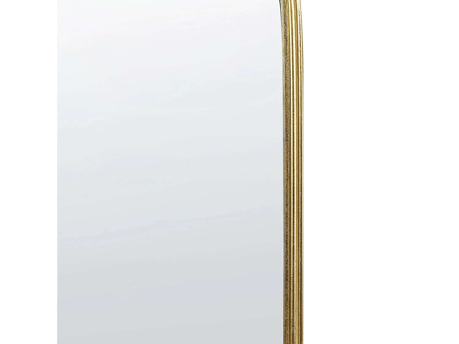 Miroir ACONCHI 58 cm 100 cm Métal Doré