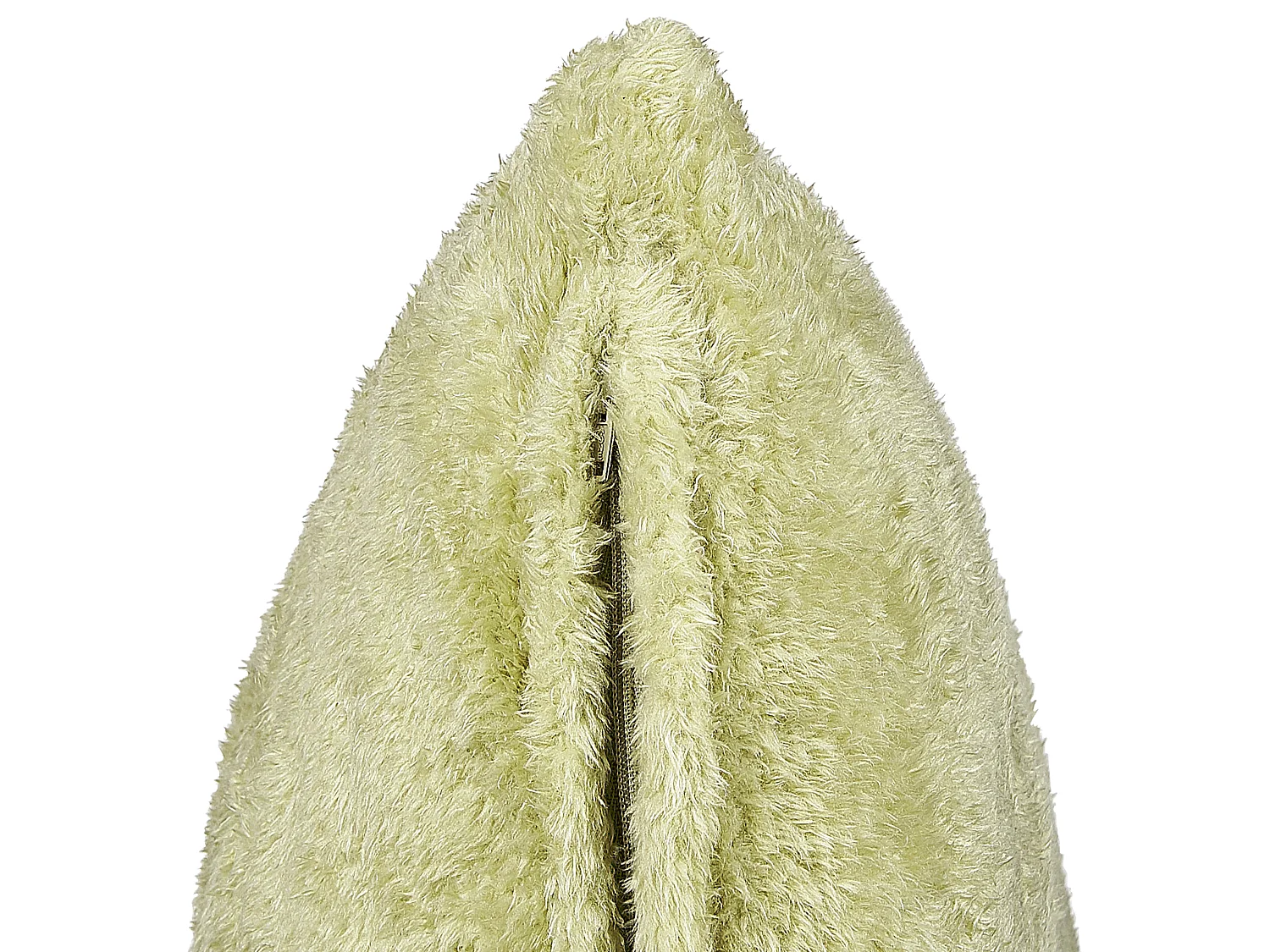 Almofada decorativa PILEA Imitação de pele 45 x 45 cm Verde claro Sólido