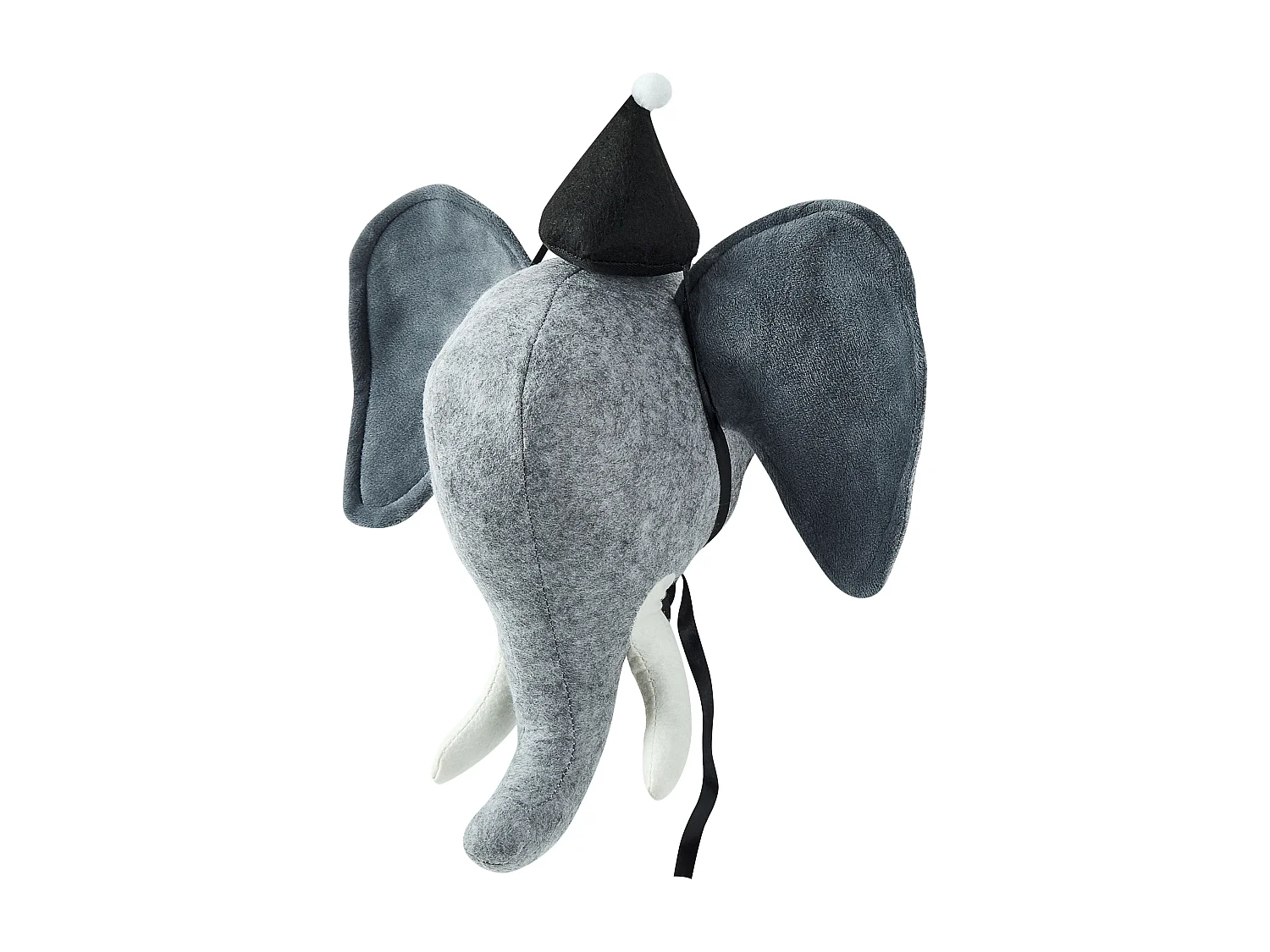 Décoration murale pour enfants Éléphant BADOU Coton 36 cm Gris