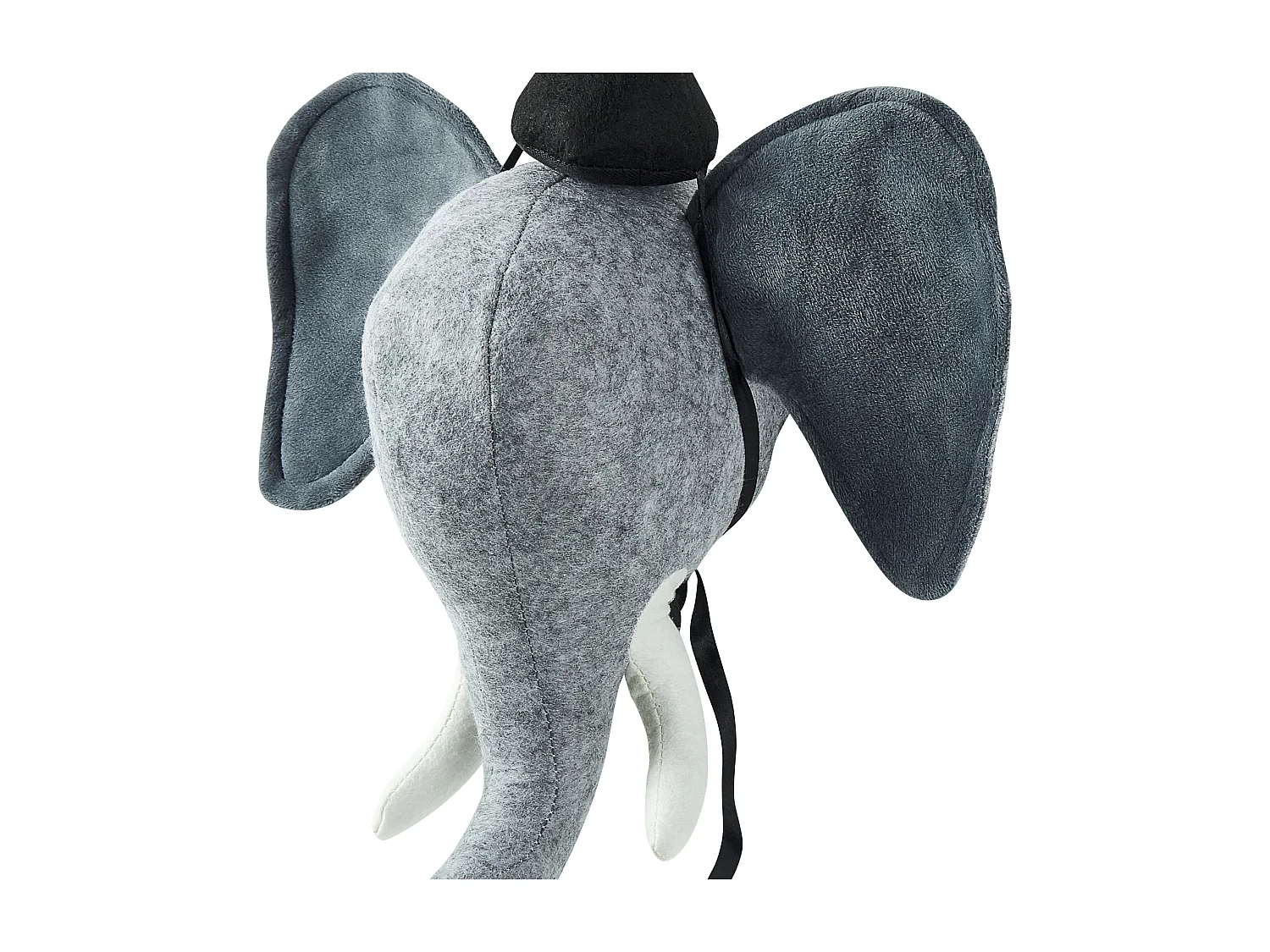 Décoration murale pour enfants Éléphant BADOU Coton 36 cm Gris
