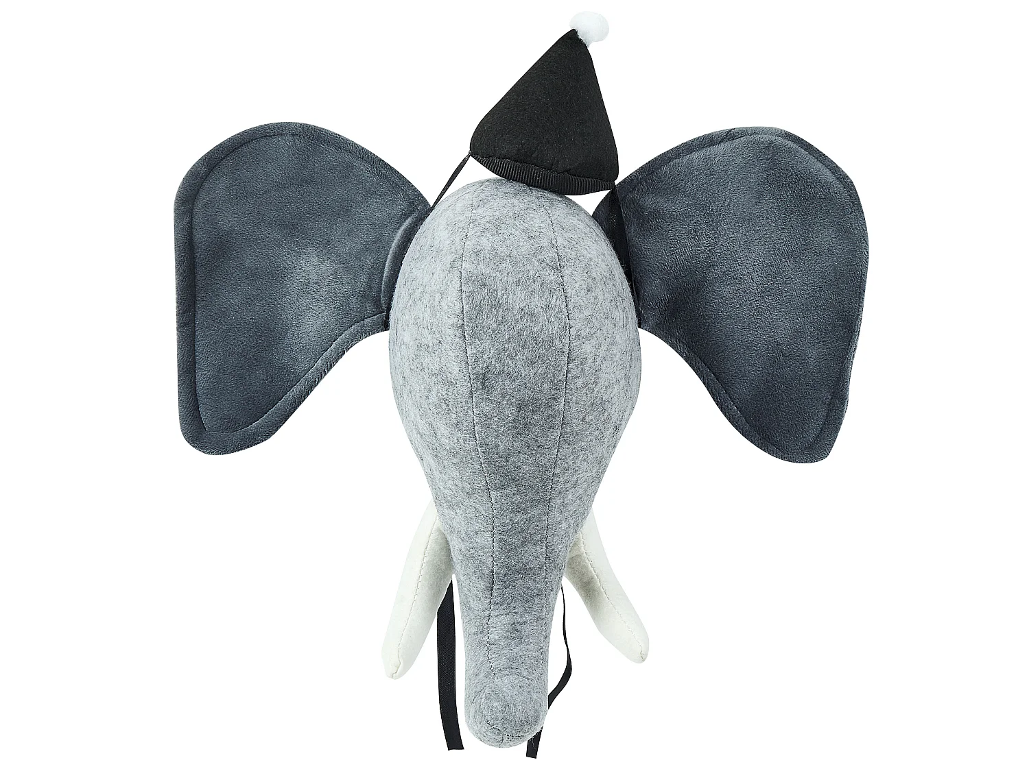 Décoration murale pour enfants Éléphant BADOU Coton 36 cm Gris