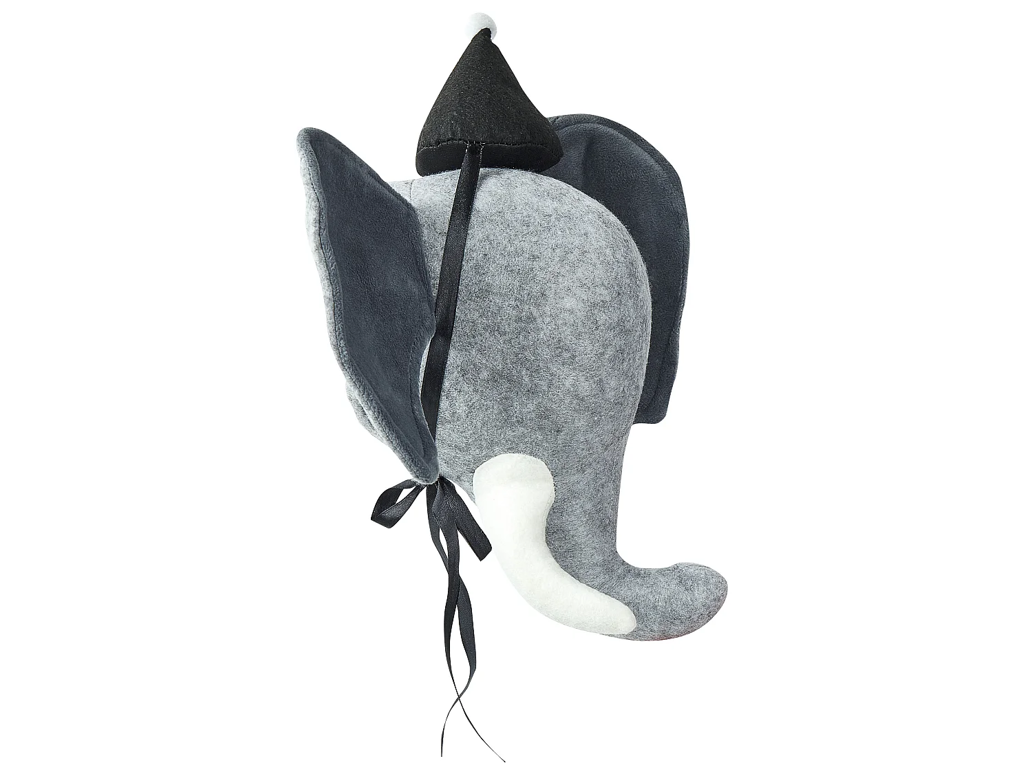 Décoration murale pour enfants Éléphant BADOU Coton 36 cm Gris