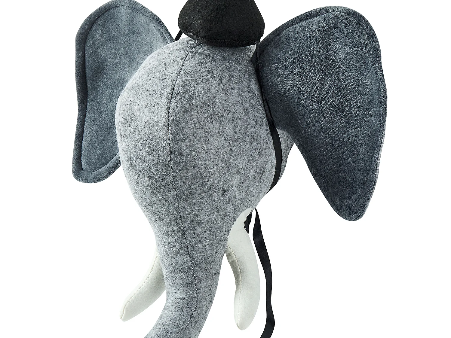 Décoration murale pour enfants Éléphant BADOU Coton 36 cm Gris