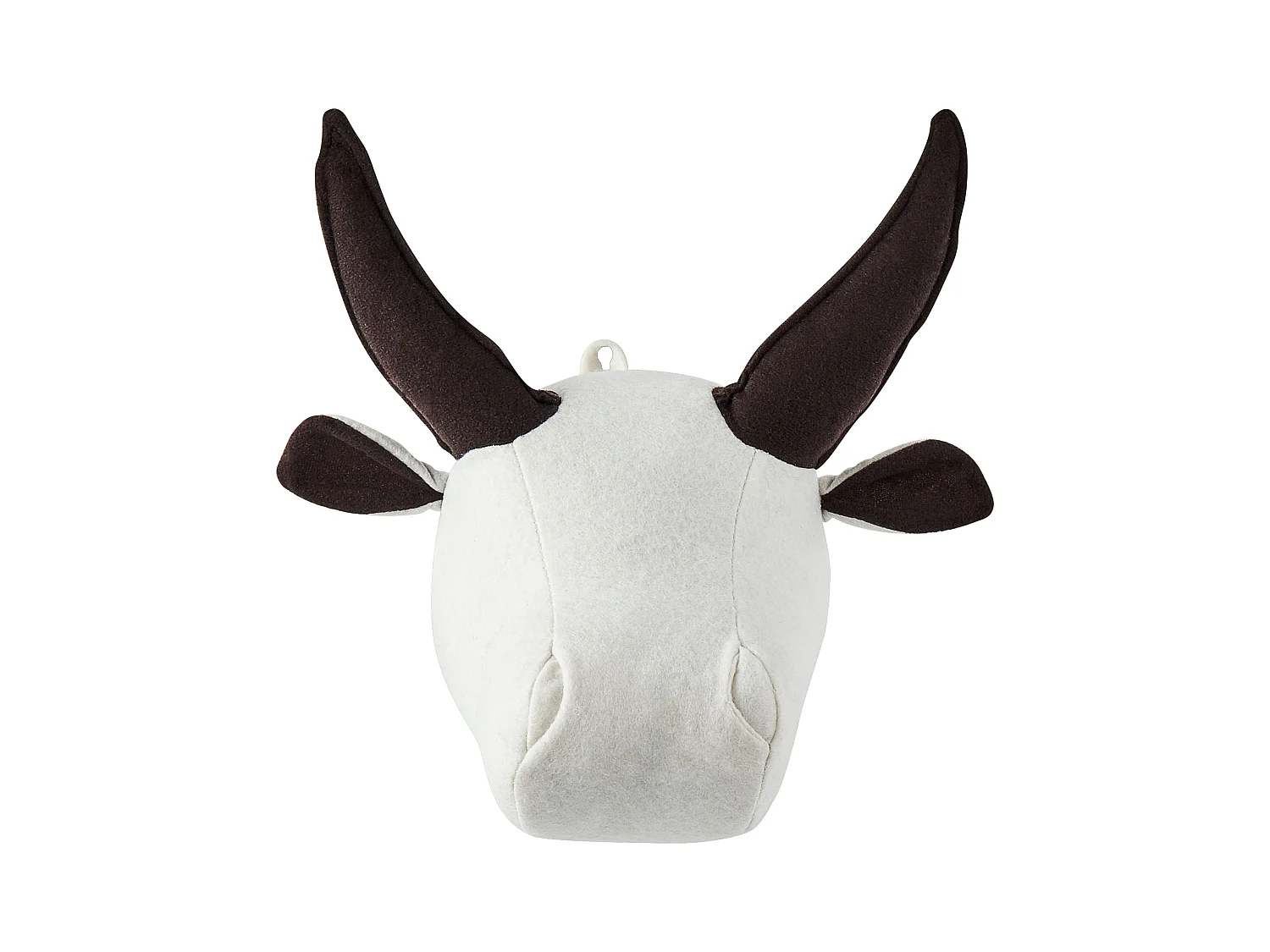 Dziecięca ozdoba ścienna Byk GEOFFREY Bawełna 24 cm Biały