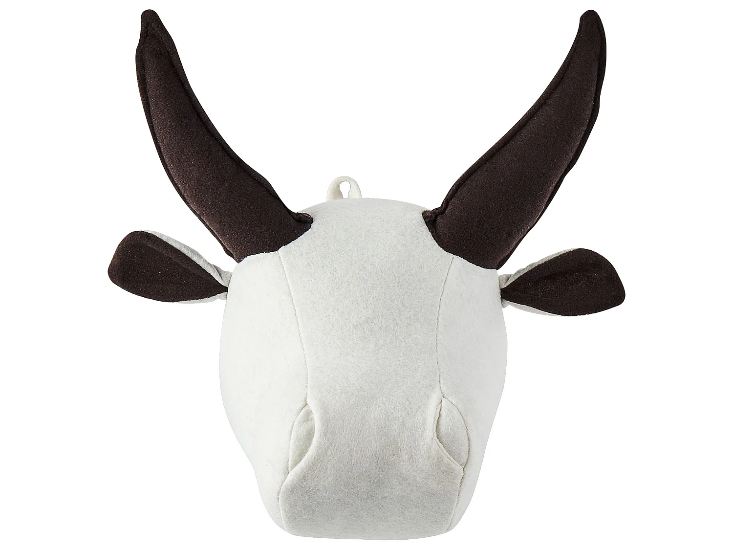Décoration murale pour enfants Taureau GEOFFREY Coton 24 cm Blanc