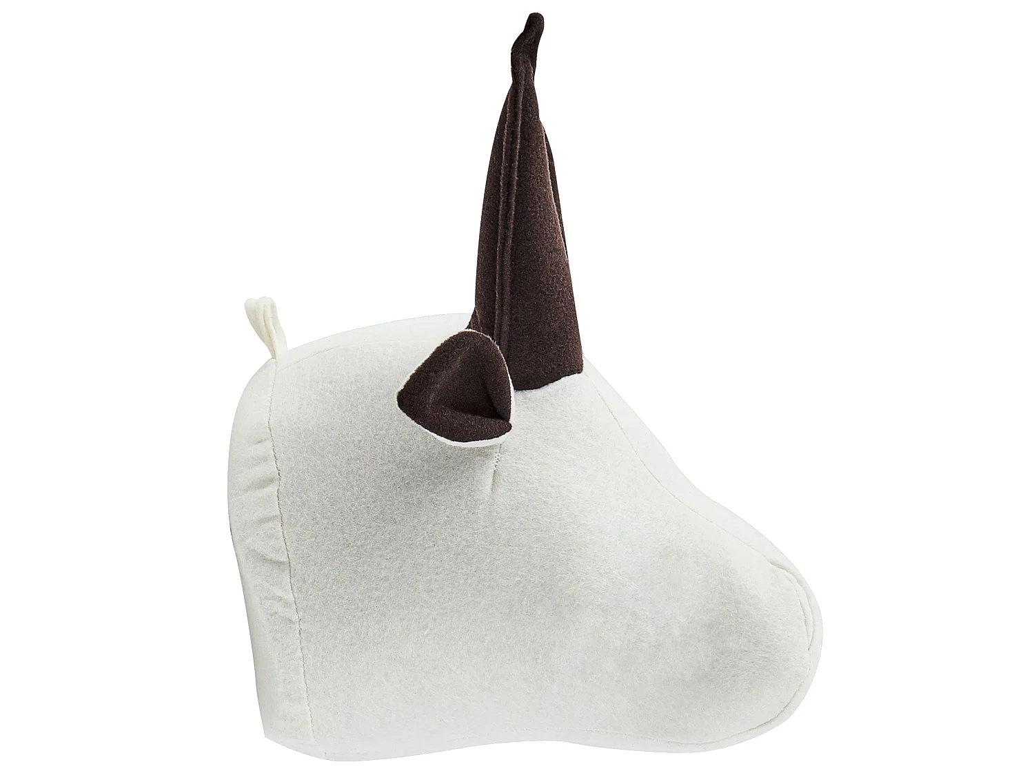 Décoration murale pour enfants Taureau GEOFFREY Coton 24 cm Blanc