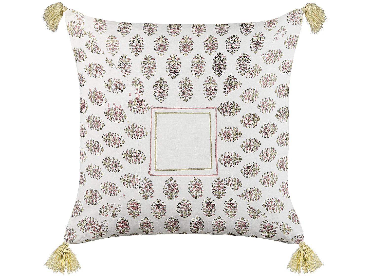 Coussin SETOSA Coton 45 x 45 cm Multicolore Motif géométrique