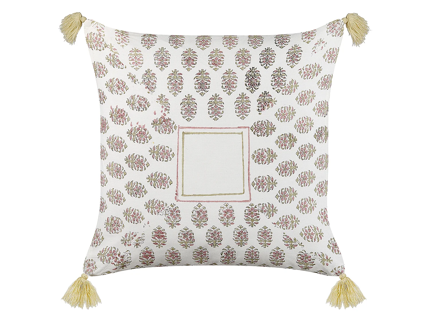 Lot de 2 coussins décoratifs SETOSA Coton 45 x 45 cm Multicolore Motif géométrique