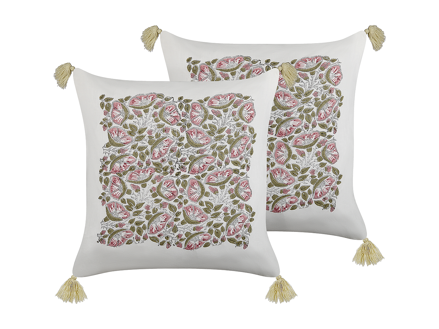 Naaimand Large Floral Garden Pink