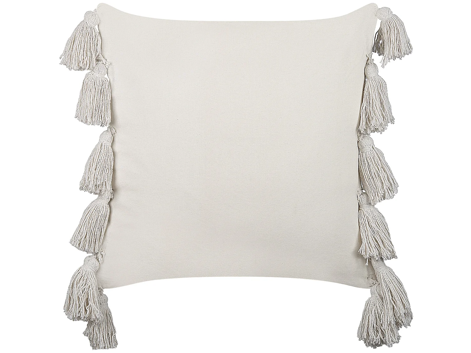 Poduszka dekoracyjna ROCHEA Bawełna 45 x 45 cm Czarny W paski