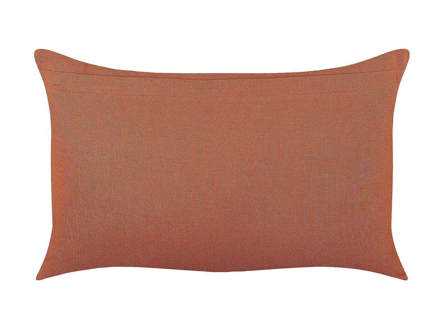 Conjunto de 2 cojines decorativos ALBIUM Algodón 55 x 35 cm Naranja Patrón chevrón