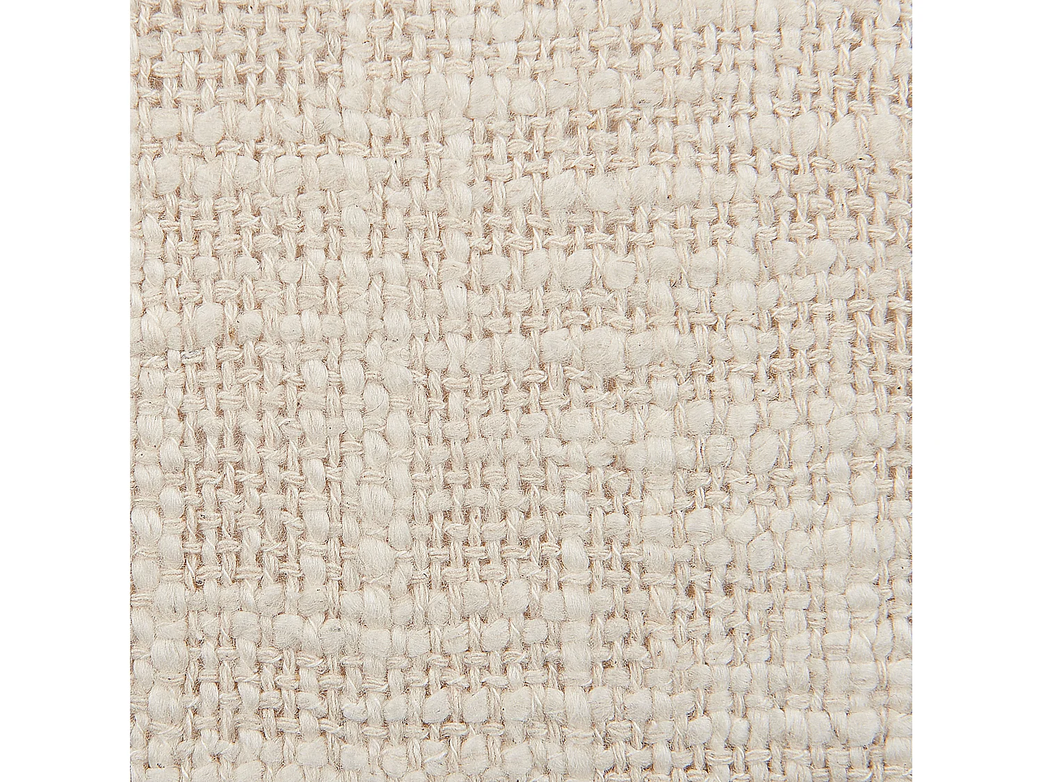 Coussin FUCHSIA Coton 45 x 45 cm Beige clair Motif géométrique