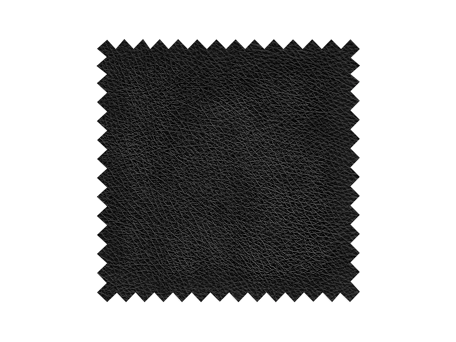 Canapé 3 places en 100% tout cuir épais italien vachette HAMBOURG, couleur noir