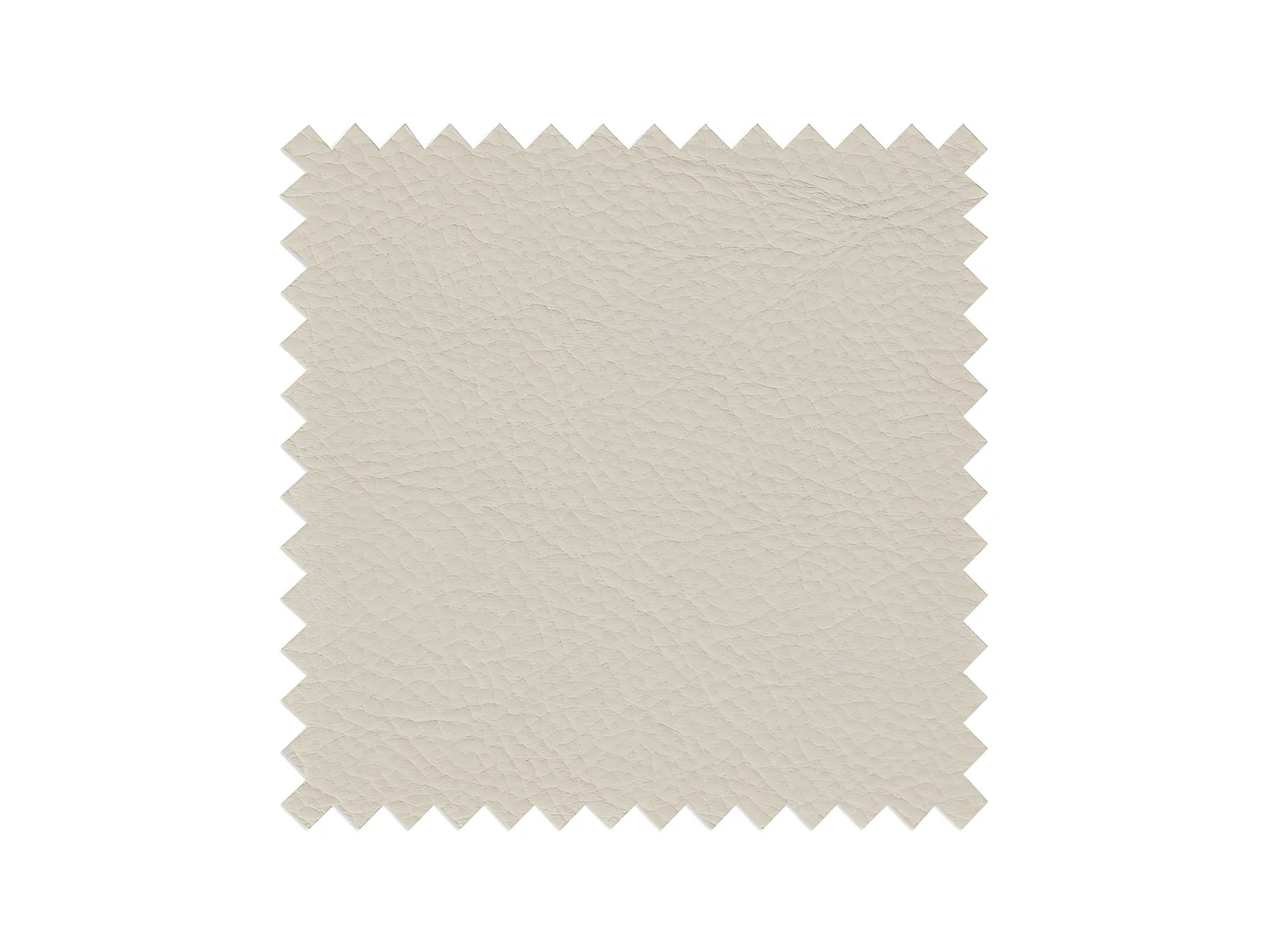 Canapé 2 places en 100% tout cuir épais italien vachette HAMBOURG, couleur ivoire